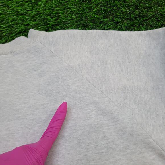 Vintage 90s London England Sweatshirt XL 23x26 Gray - Picture 7 of 13